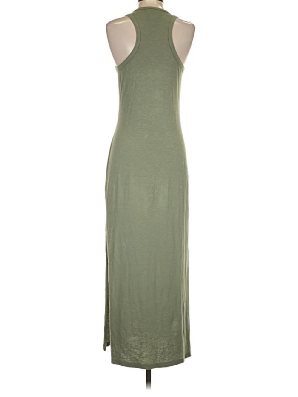 Anthropologie Sundry Casual Olive Green Sleeveless Tank Maxi Dress - Picture 2 of 6